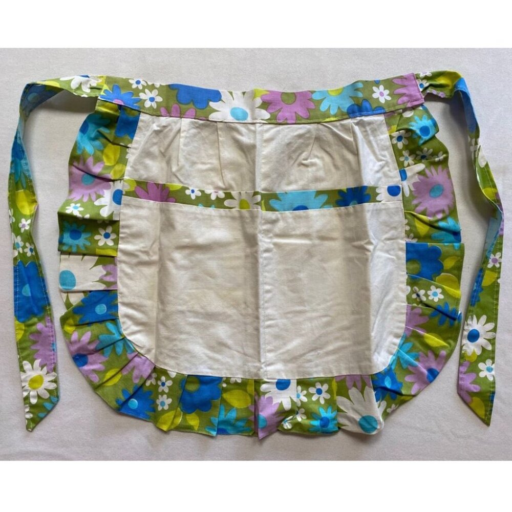 Flower Power Wabasso Kitchen Apron Cooking Baking Apron